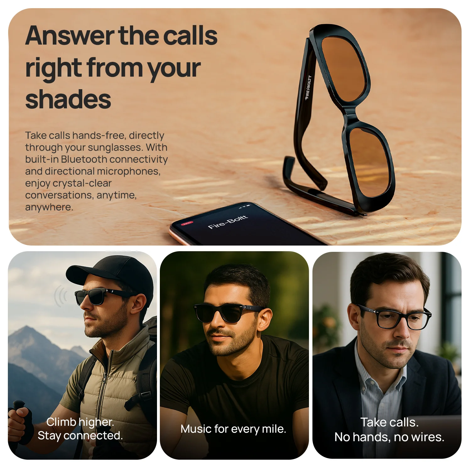 Fire-Lens Sway Smart Glasses | Wireless Bluetooth - Image 13