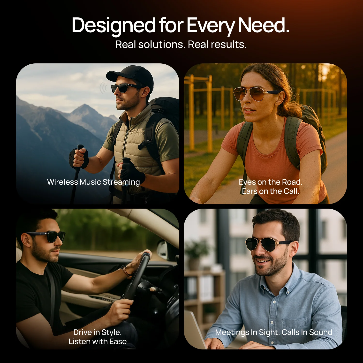 Fire-Lens Sway Smart Glasses | Wireless Bluetooth - Image 13