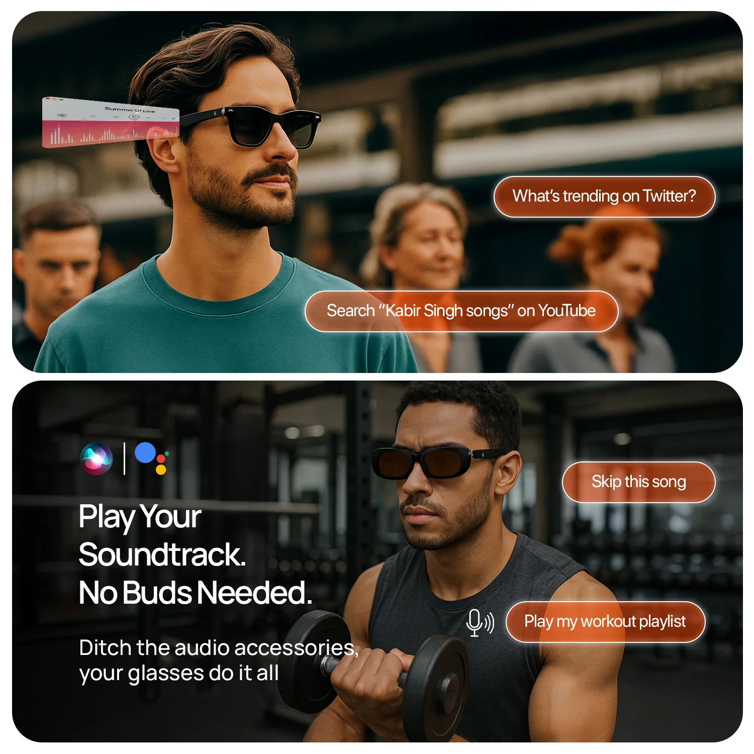 Fire-Lens Sway Smart Glasses | Wireless Bluetooth - Image 17