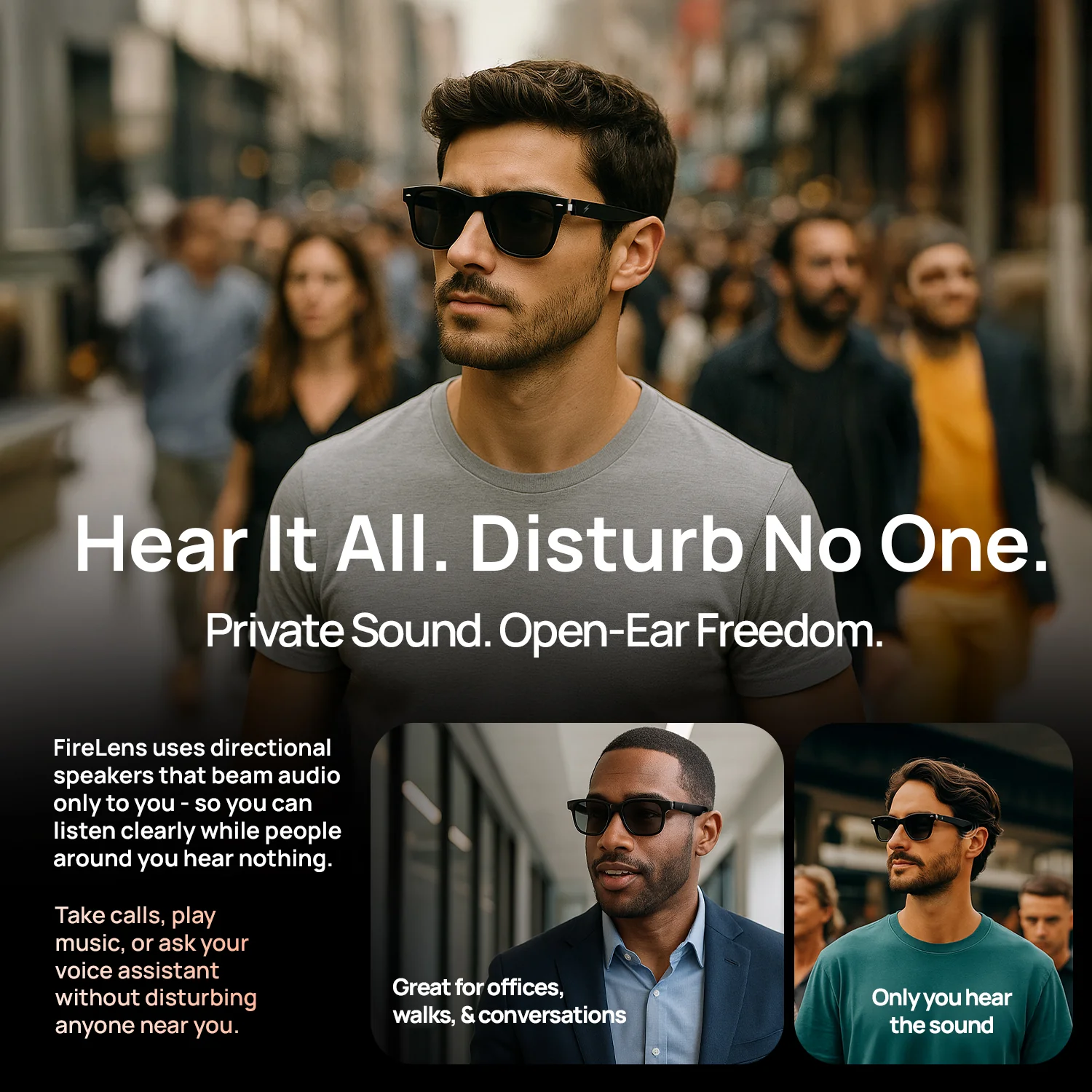 Fire-Lens Sway Smart Glasses | Wireless Bluetooth - Image 23